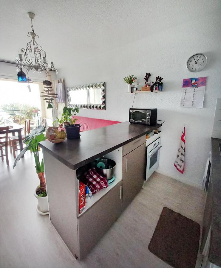 Appartement Bord De Mer Tres Lumineux 2/4 Pers. - Vue Inoubliable 昂代 外观 照片